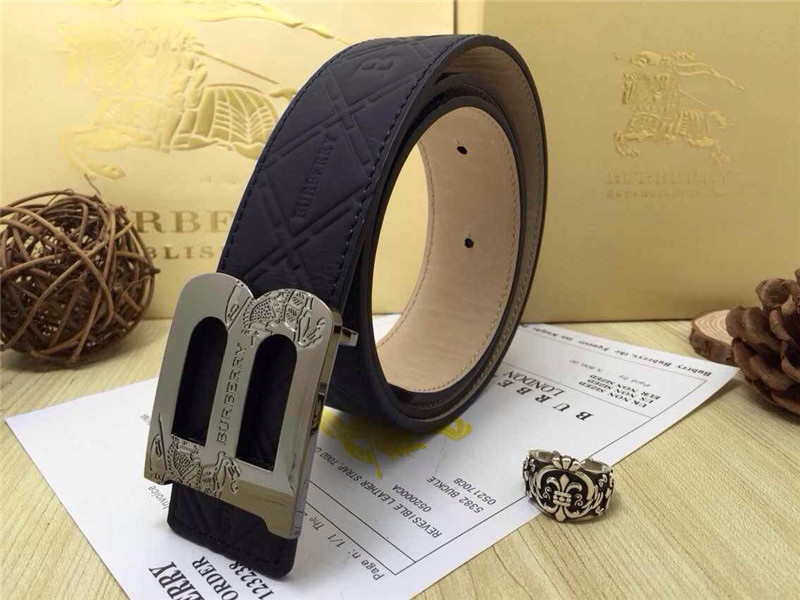 Super Perfect Quality Burberry Belts(100% Genuine Leather,steel buckle)-189