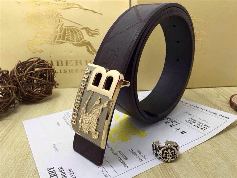 Super Perfect Quality Burberry Belts(100% Genuine Leather,steel buckle)-193