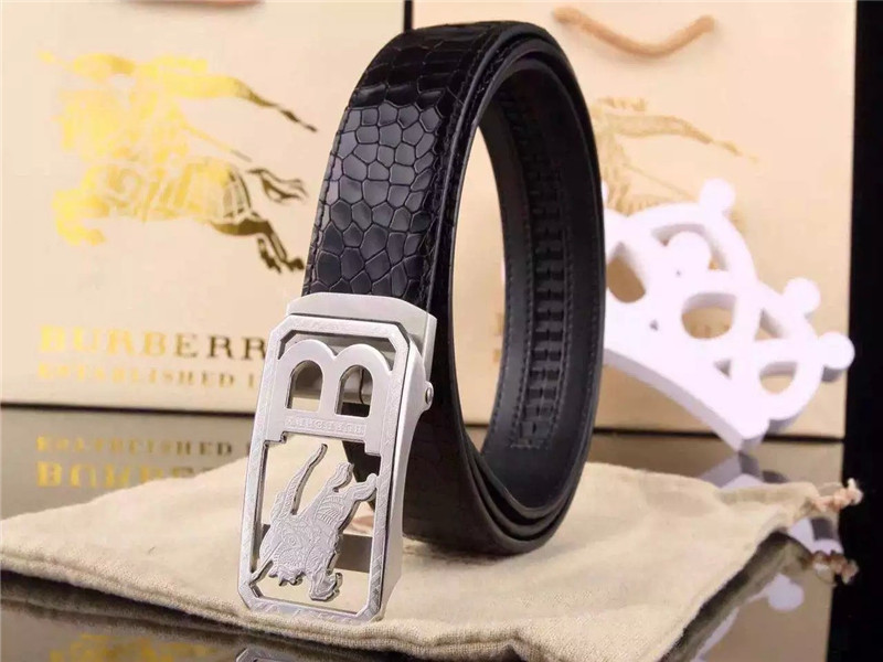 Super Perfect Quality Burberry Belts(100% Genuine Leather,steel buckle)-221