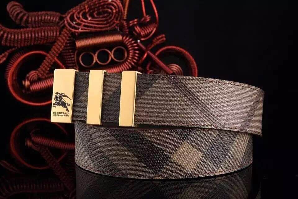 Super Perfect Quality Burberry Belts(100% Genuine Leather,steel buckle)-235