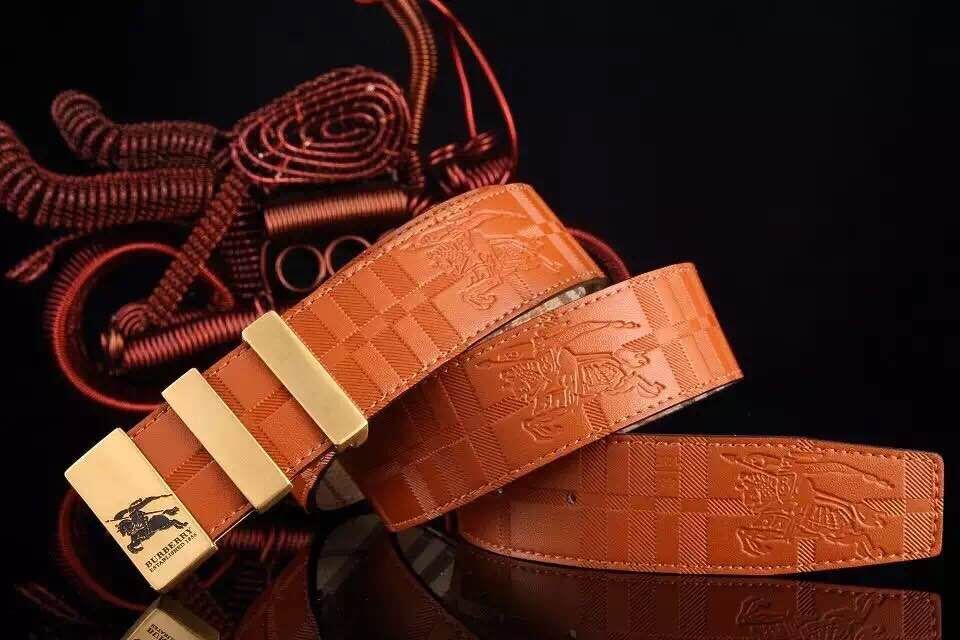 Super Perfect Quality Burberry Belts(100% Genuine Leather,steel buckle)-242