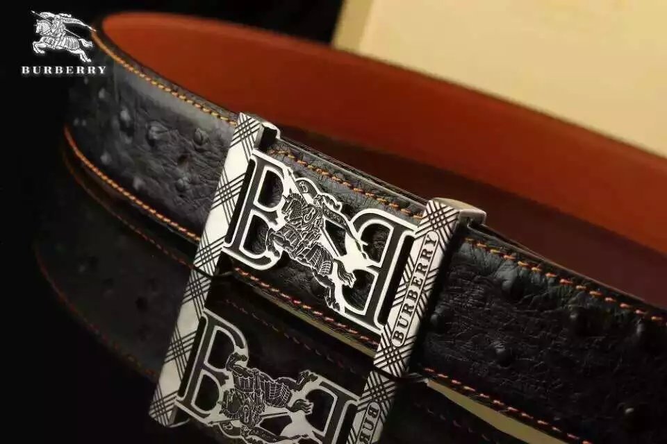 Super Perfect Quality Burberry Belts(100% Genuine Leather,steel buckle)-259