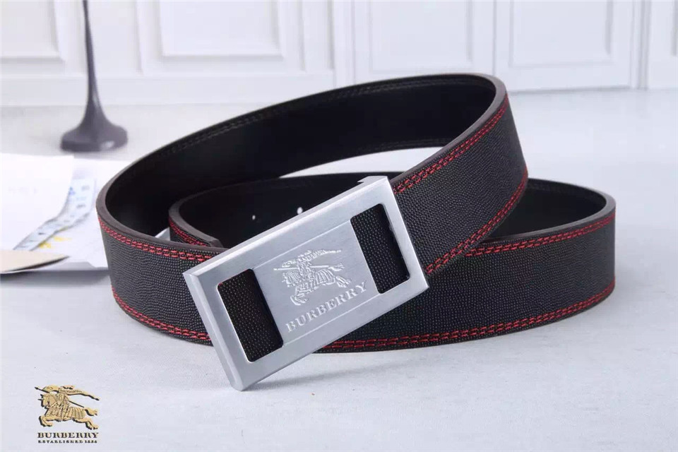 Super Perfect Quality Burberry Belts(100% Genuine Leather,steel buckle)-273