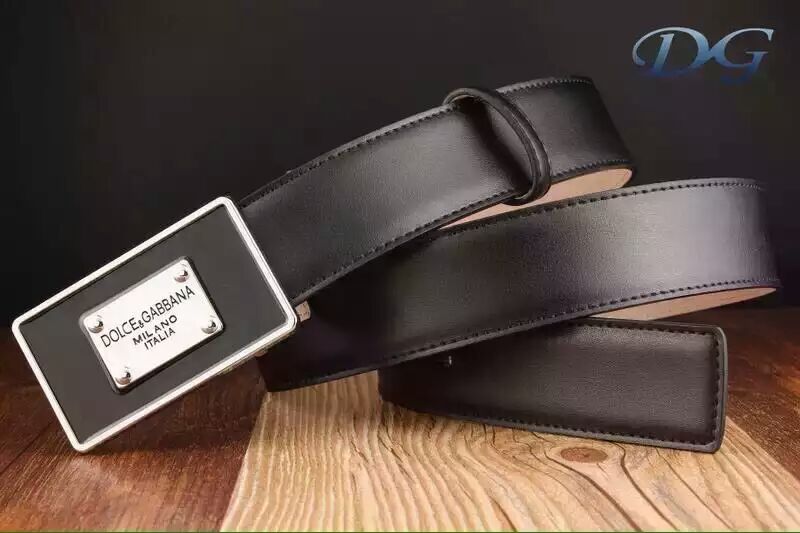 Super Perfect Quality DG Belts(100% Genuine Leather,Steel Buckle)-005