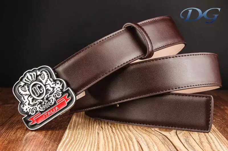 Super Perfect Quality DG Belts(100% Genuine Leather,Steel Buckle)-039