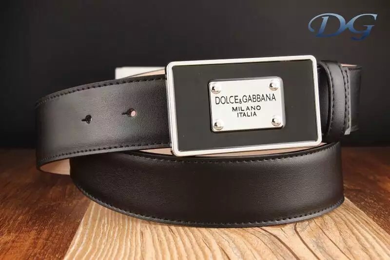 Super Perfect Quality DG Belts(100% Genuine Leather,Steel Buckle)-042