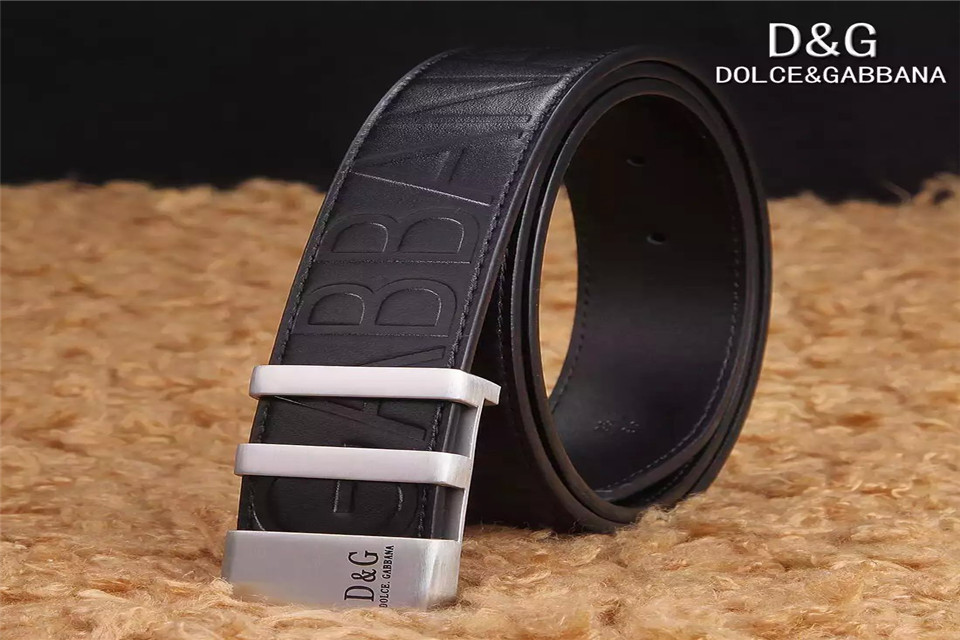 Super Perfect Quality DG Belts(100% Genuine Leather,Steel Buckle)-052