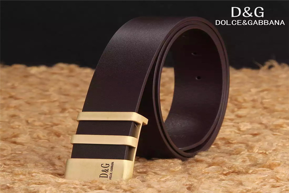 Super Perfect Quality DG Belts(100% Genuine Leather,Steel Buckle)-058