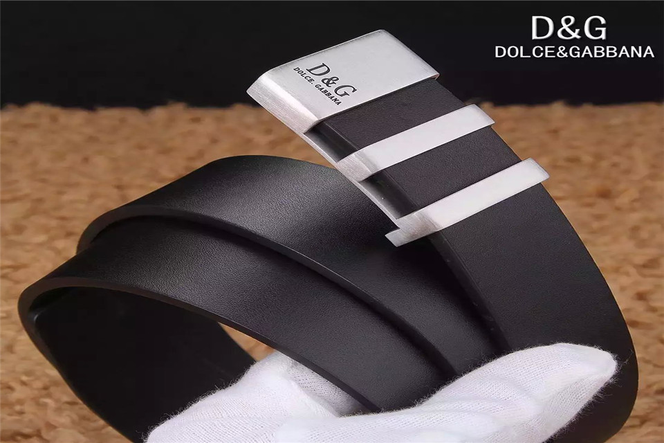 Super Perfect Quality DG Belts(100% Genuine Leather,Steel Buckle)-063