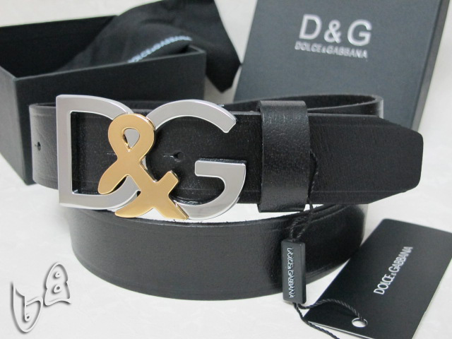 Super Perfect Quality DG Belts(100% Genuine Leather,Steel Buckle)-078