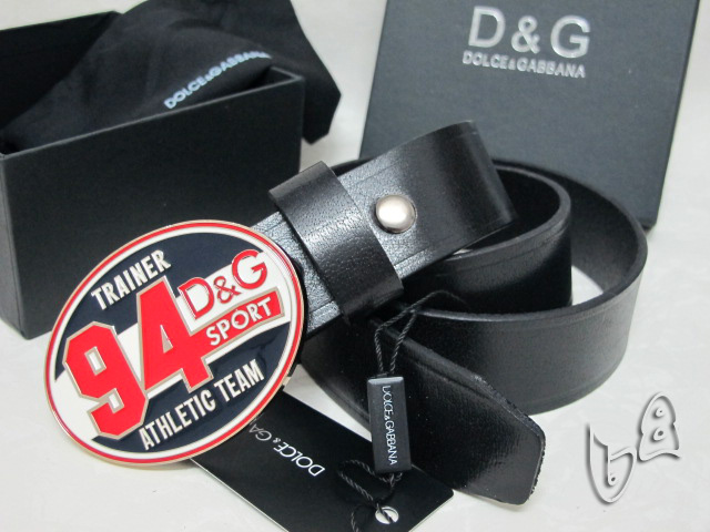 Super Perfect Quality DG Belts(100% Genuine Leather,Steel Buckle)-088