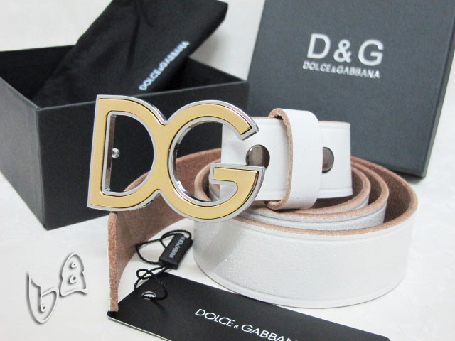 Super Perfect Quality DG Belts(100% Genuine Leather,Steel Buckle)-090