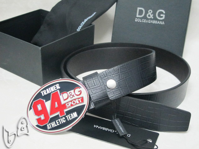 Super Perfect Quality DG Belts(100% Genuine Leather,Steel Buckle)-117