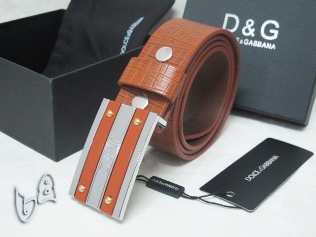 Super Perfect Quality DG Belts(100% Genuine Leather,Steel Buckle)-122