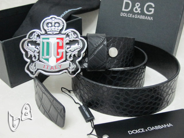 Super Perfect Quality DG Belts(100% Genuine Leather,Steel Buckle)-134