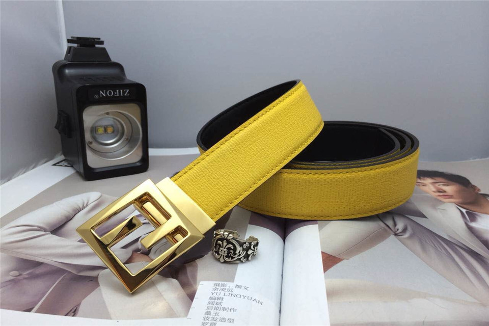 Super Perfect Quality FD Belts(100% Genuine Leather,steel Buckle)-015