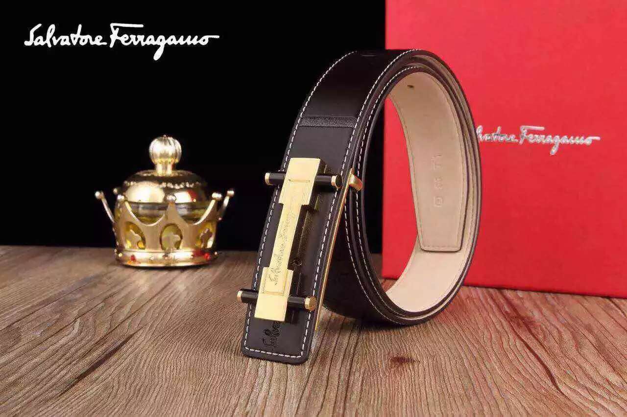 Super Perfect Quality Ferragamo Belts(100% Genuine Leather,steel Buckle)-009