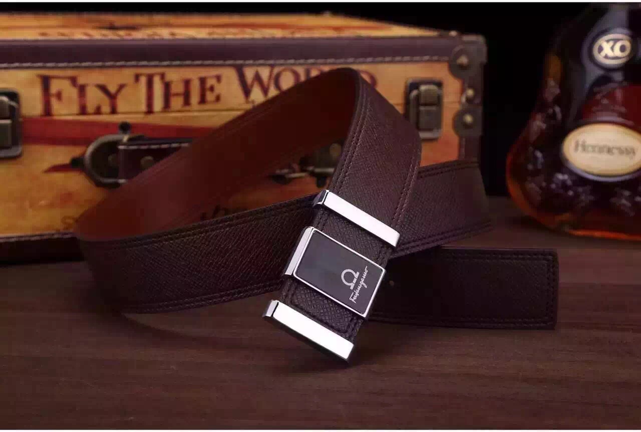 Super Perfect Quality Ferragamo Belts(100% Genuine Leather,steel Buckle)-022