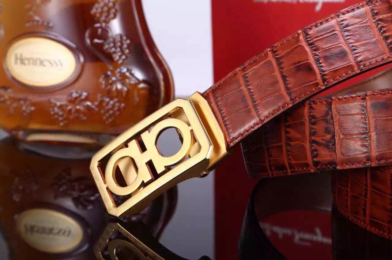 Super Perfect Quality Ferragamo Belts(100% Genuine Leather,steel Buckle)-036