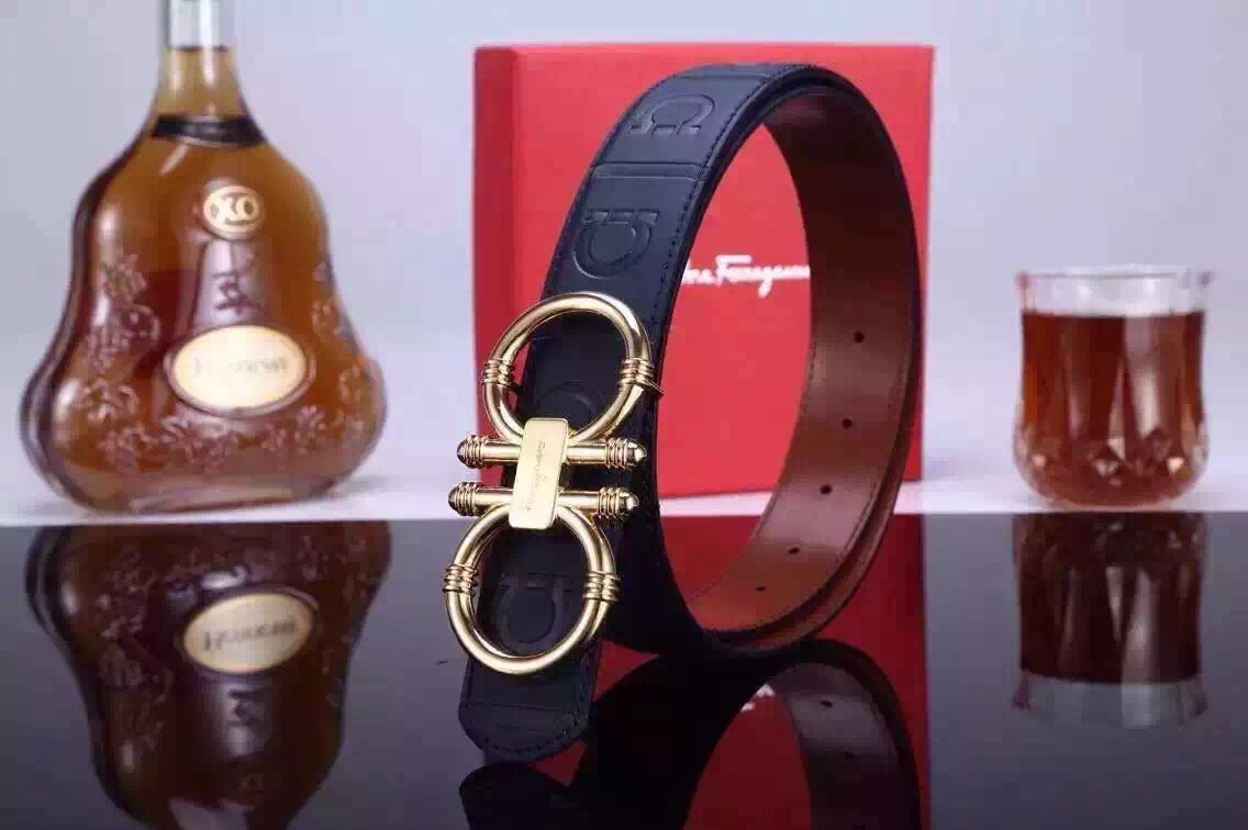 Super Perfect Quality Ferragamo Belts(100% Genuine Leather,steel Buckle)-041