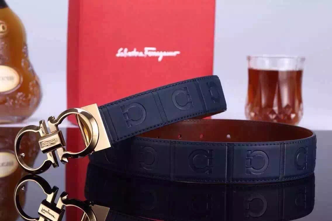 Super Perfect Quality Ferragamo Belts(100% Genuine Leather,steel Buckle)-046