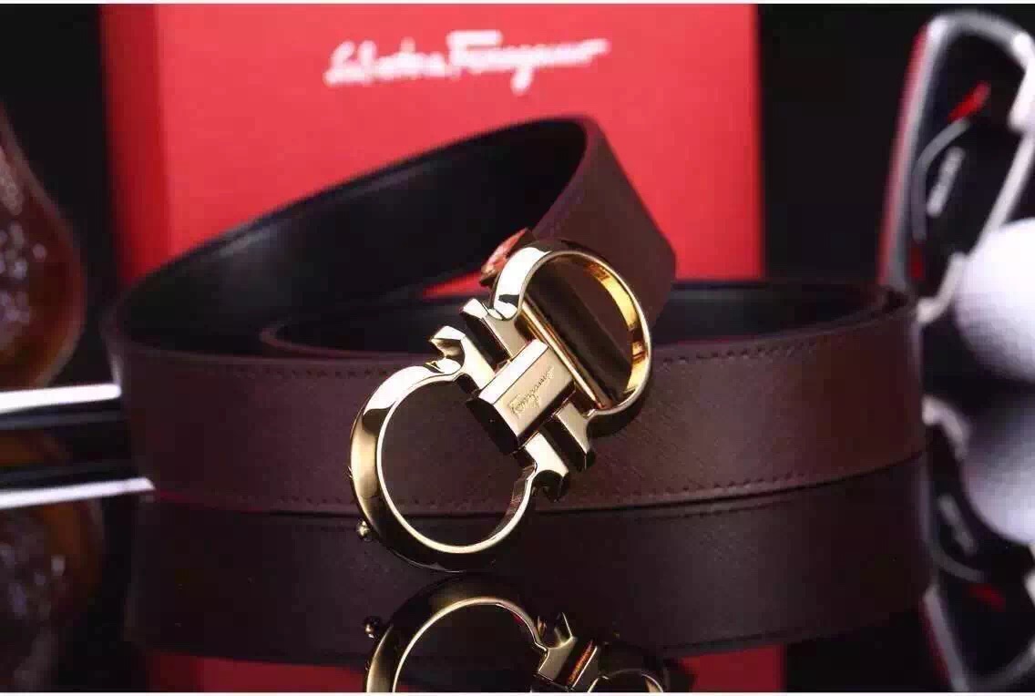 Super Perfect Quality Ferragamo Belts(100% Genuine Leather,steel Buckle)-049