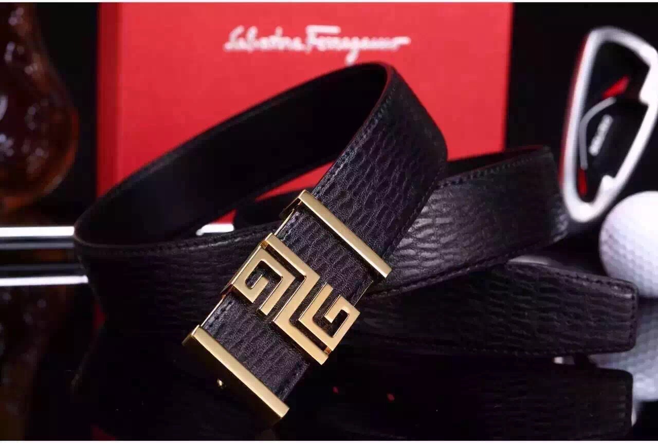 Super Perfect Quality Ferragamo Belts(100% Genuine Leather,steel Buckle)-072