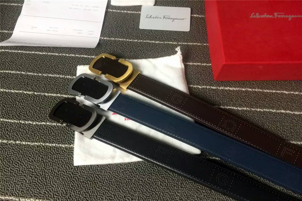 Super Perfect Quality Ferragamo Belts(100% Genuine Leather,steel Buckle)-152