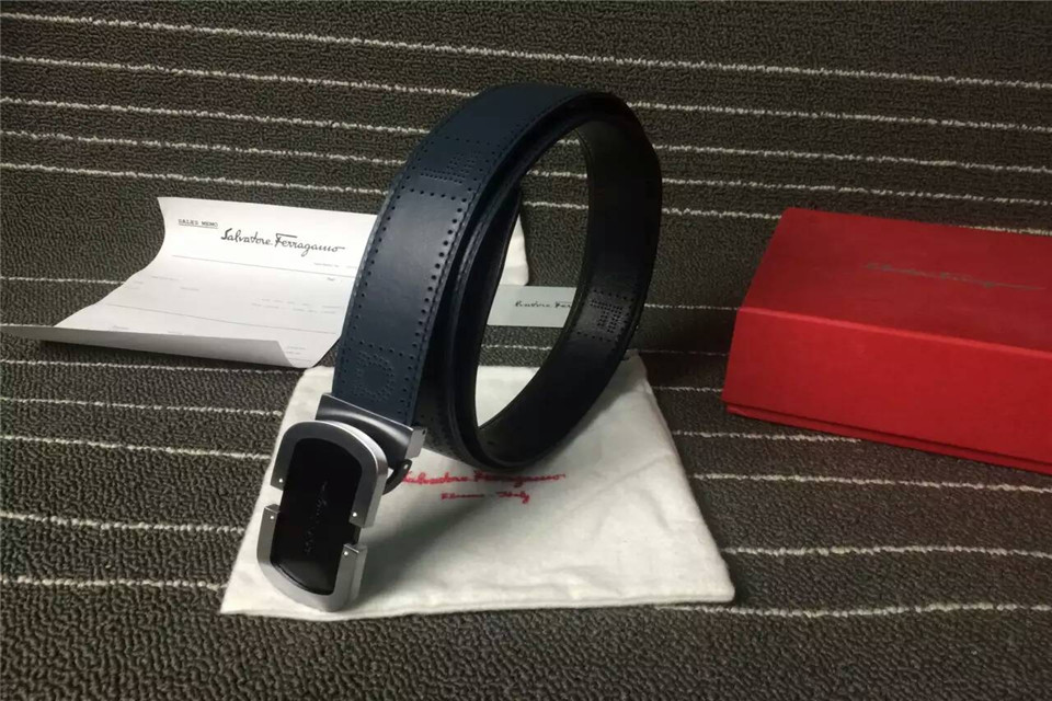 Super Perfect Quality Ferragamo Belts(100% Genuine Leather,steel Buckle)-156