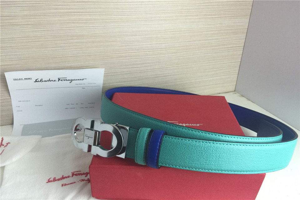 Super Perfect Quality Ferragamo Belts(100% Genuine Leather,steel Buckle)-166