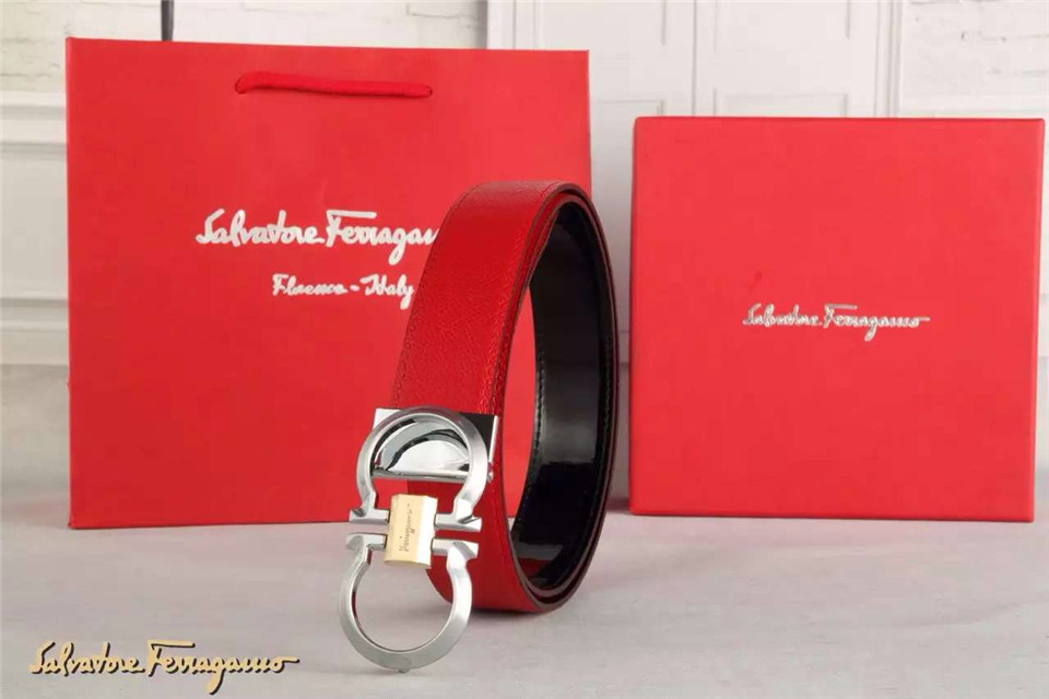 Super Perfect Quality Ferragamo Belts(100% Genuine Leather,steel Buckle)-188