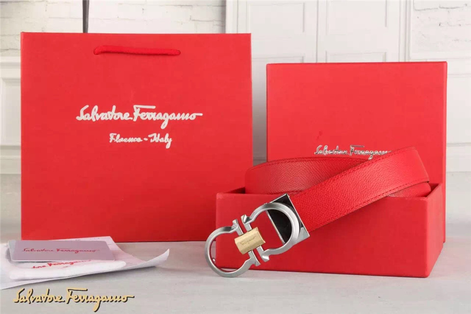 Super Perfect Quality Ferragamo Belts(100% Genuine Leather,steel Buckle)-189