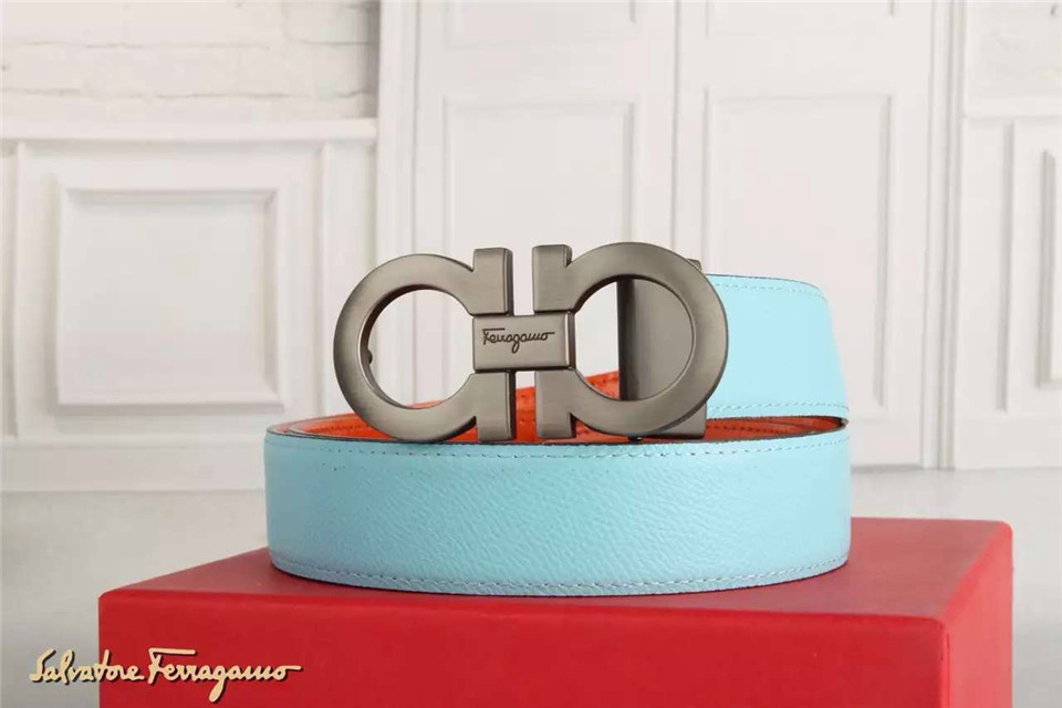 Super Perfect Quality Ferragamo Belts(100% Genuine Leather,steel Buckle)-193