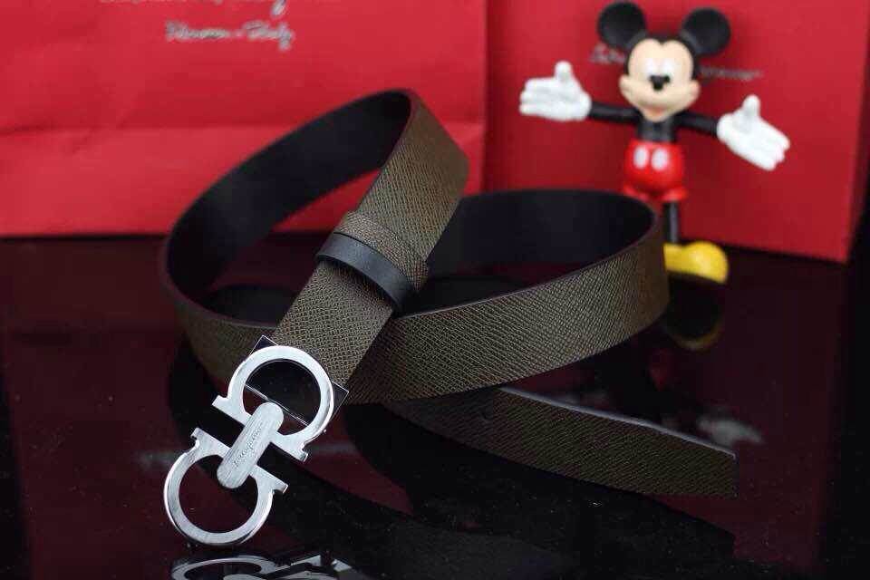 Super Perfect Quality Ferragamo Belts(100% Genuine Leather,steel Buckle)-308