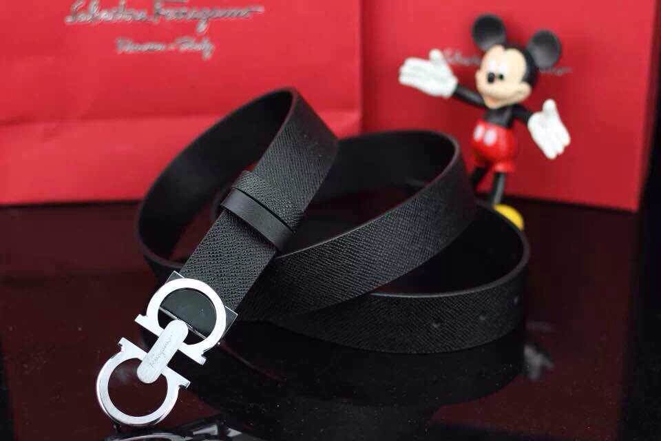 Super Perfect Quality Ferragamo Belts(100% Genuine Leather,steel Buckle)-312