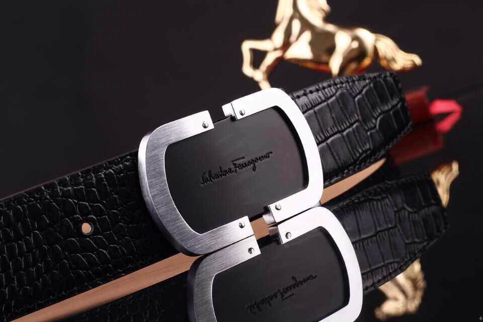 Super Perfect Quality Ferragamo Belts(100% Genuine Leather,steel Buckle)-339