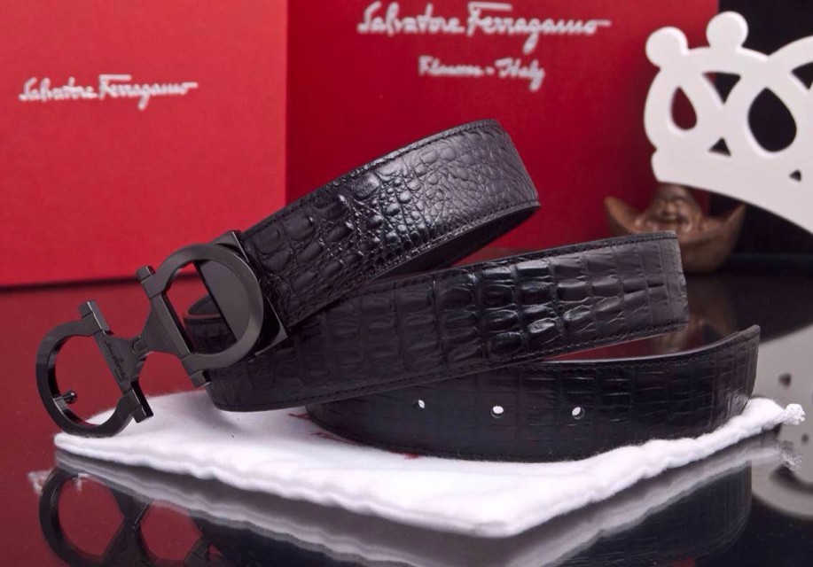 Super Perfect Quality Ferragamo Belts(100% Genuine Leather,steel Buckle)-428