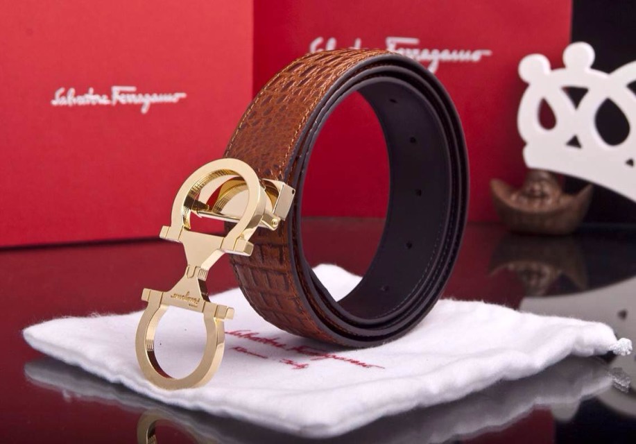 Super Perfect Quality Ferragamo Belts(100% Genuine Leather,steel Buckle)-429