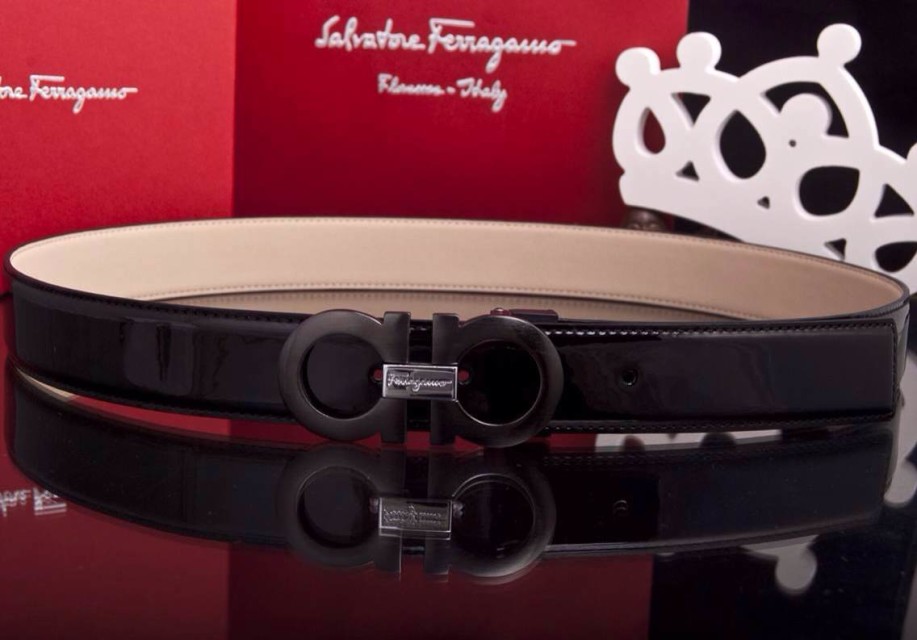 Super Perfect Quality Ferragamo Belts(100% Genuine Leather,steel Buckle)-439