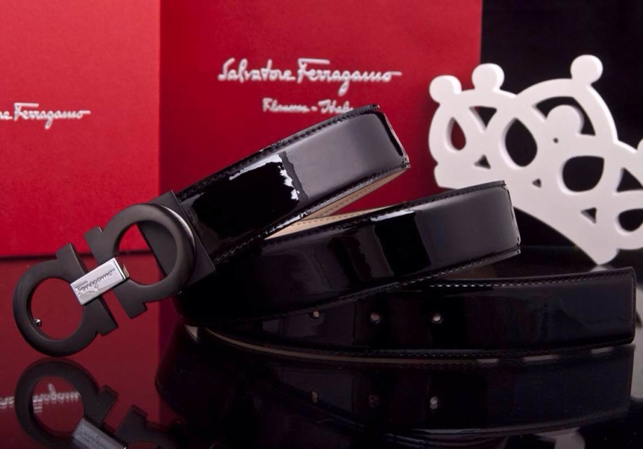 Super Perfect Quality Ferragamo Belts(100% Genuine Leather,steel Buckle)-440