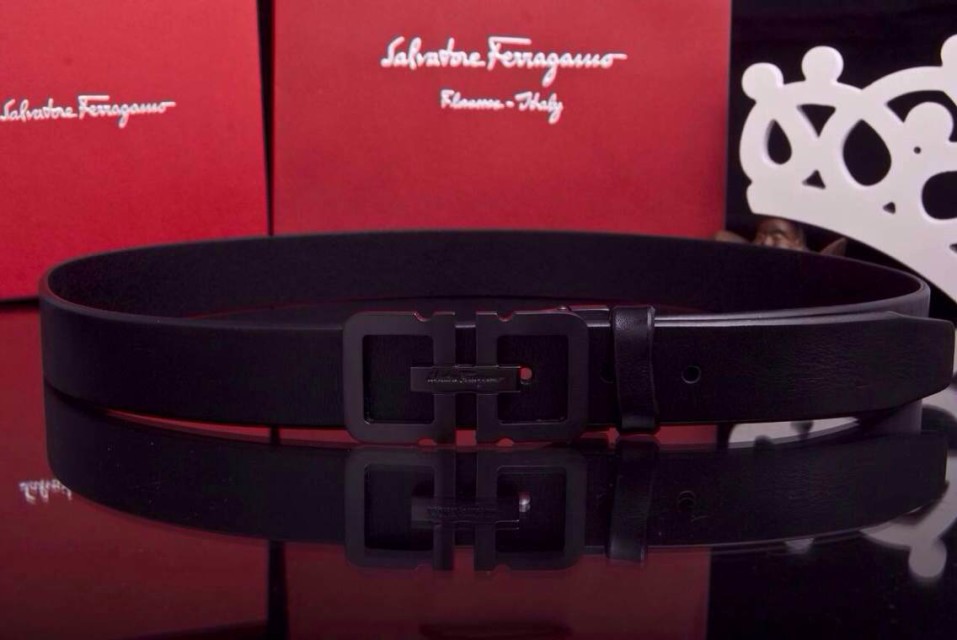 Super Perfect Quality Ferragamo Belts(100% Genuine Leather,steel Buckle)-488