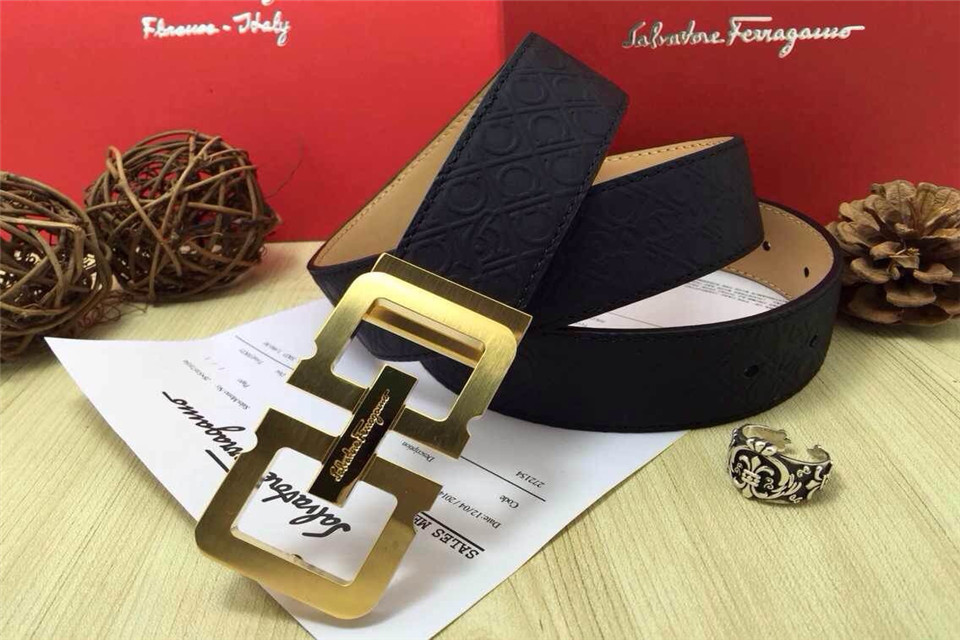 Super Perfect Quality Ferragamo Belts(100% Genuine Leather,steel Buckle)-538