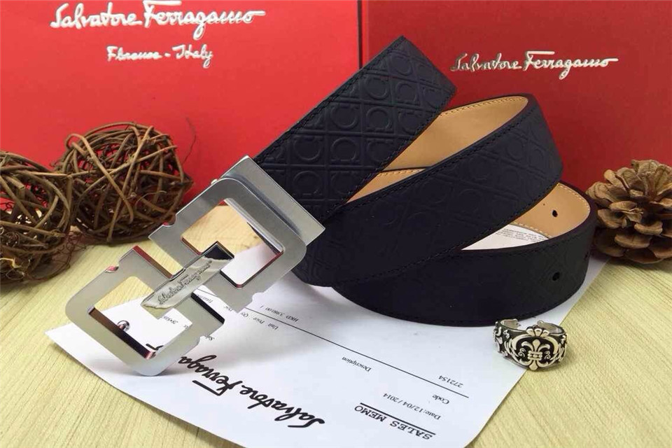 Super Perfect Quality Ferragamo Belts(100% Genuine Leather,steel Buckle)-539