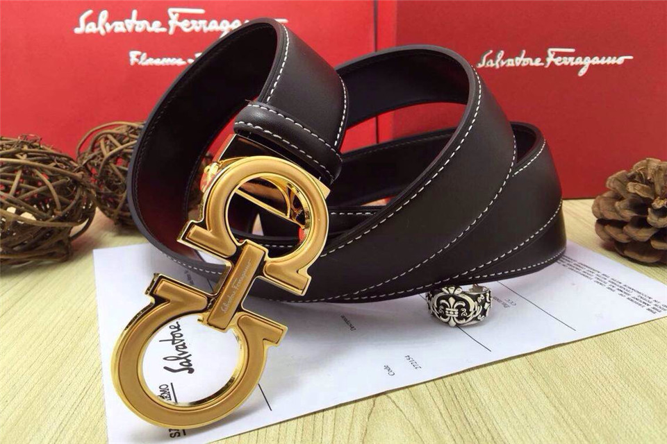 Super Perfect Quality Ferragamo Belts(100% Genuine Leather,steel Buckle)-566