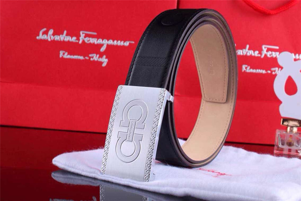 Super Perfect Quality Ferragamo Belts(100% Genuine Leather,steel Buckle)-570