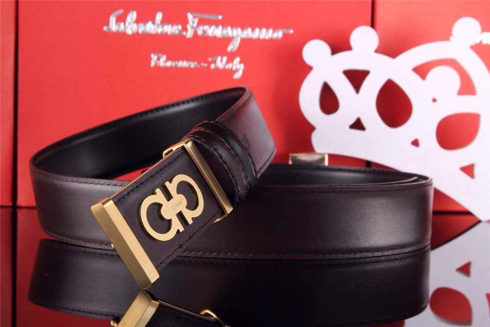 Super Perfect Quality Ferragamo Belts(100% Genuine Leather,steel Buckle)-578