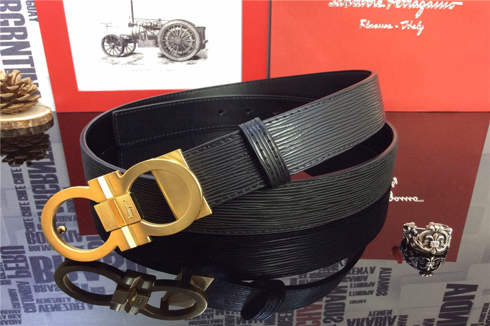 Super Perfect Quality Ferragamo Belts(100% Genuine Leather,steel Buckle)-601