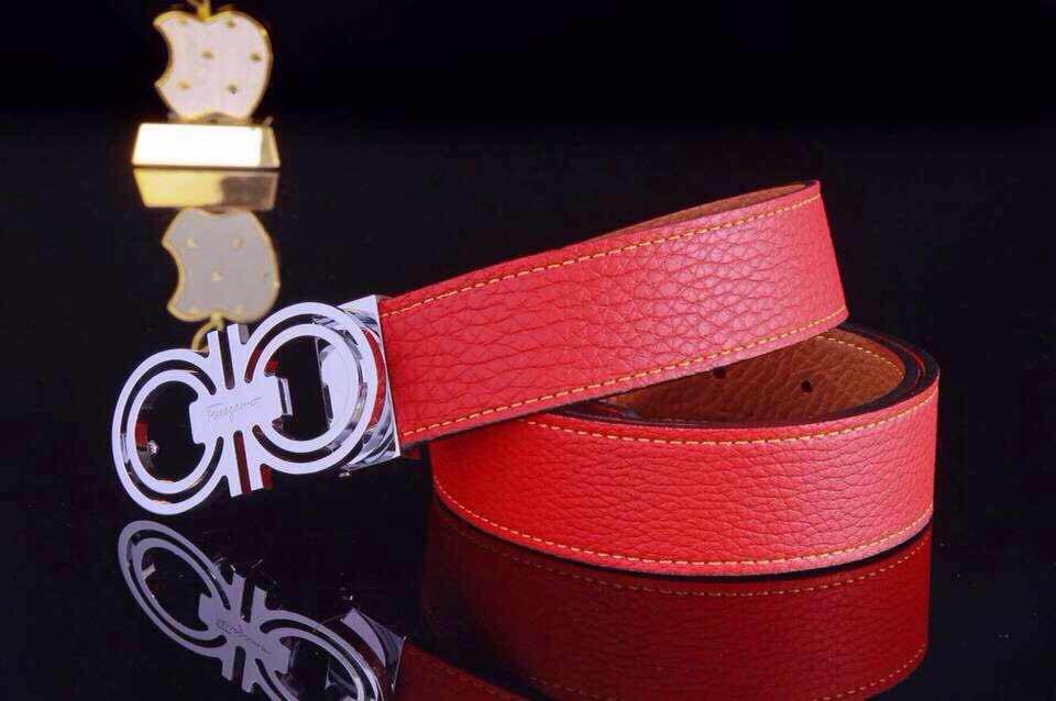 Super Perfect Quality Ferragamo Belts(100% Genuine Leather,steel Buckle)-610