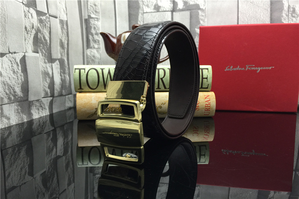 Super Perfect Quality Ferragamo Belts(100% Genuine Leather,steel Buckle)-620