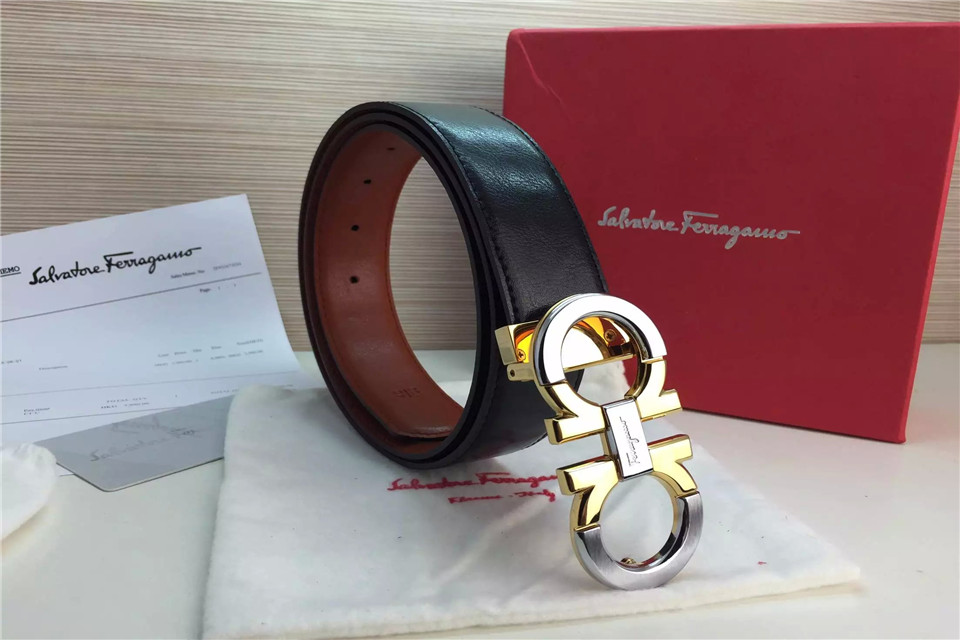 Super Perfect Quality Ferragamo Belts(100% Genuine Leather,steel Buckle)-665